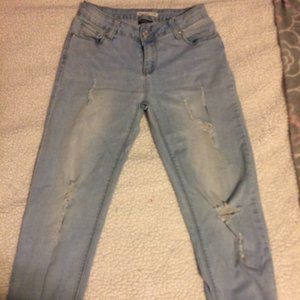 ripped jeans